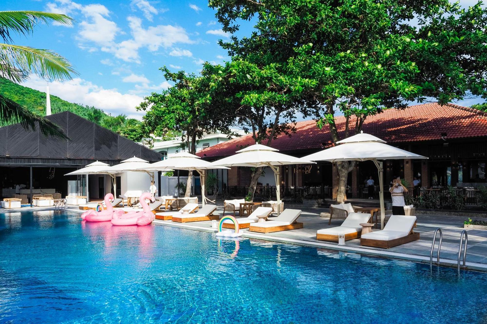 Bounce Beach Resort And Spa Da Nang Exterior foto
