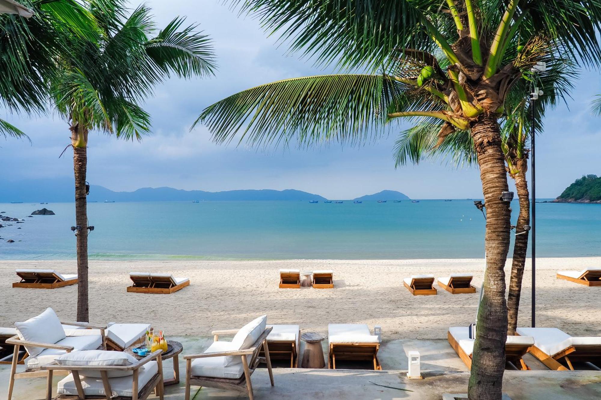 Bounce Beach Resort And Spa Da Nang Exterior foto